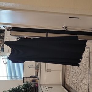 NWT Calvin Klein Black One Shoulder Dress